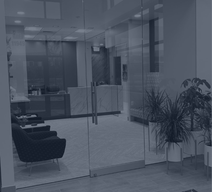 Entryway to RidgeGate Dental of Parker office
